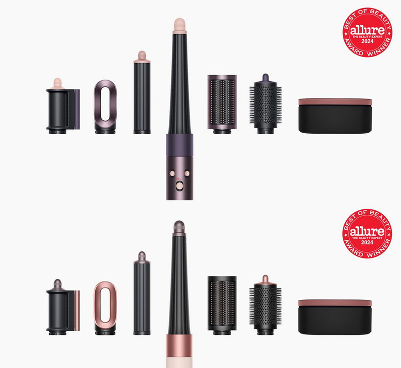 سشوار برس دار حالت دهنده دایسون مدل Airwrap id HS08 Straight+Wavy