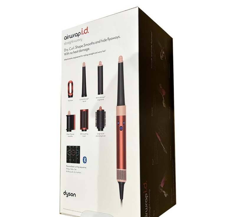 سشوار برس دار حالت دهنده دایسون مدل Airwrap id HS08 Straight+Wavy