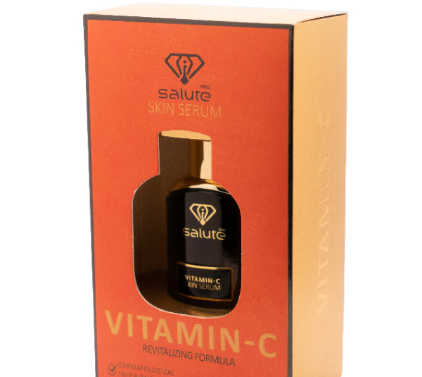سرم پوست سالوته پرو مدل Vitamin-C مناسب پوست های مستعد جوش و حساس حجم 30 میلی لیتر