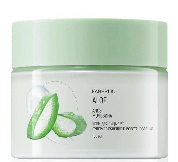 کرم مرطوب کننده و آبرسان و نرم کننده فابرلیک مدل Aloe کد 12062 وزن 150 گرم