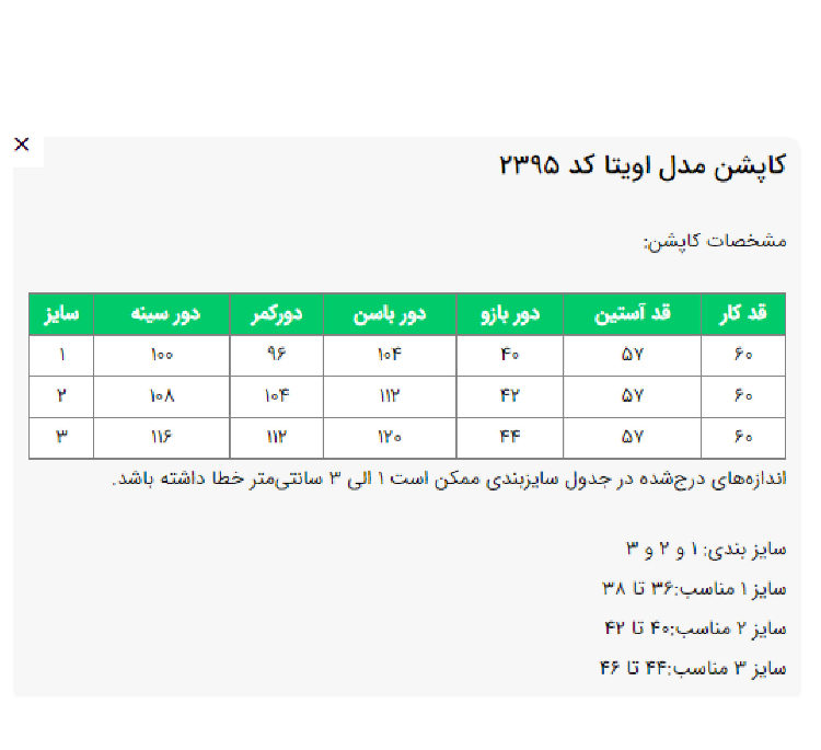 کاپشن زنانه السانا مدل اویتا کد 239527 رنگ خاکستری