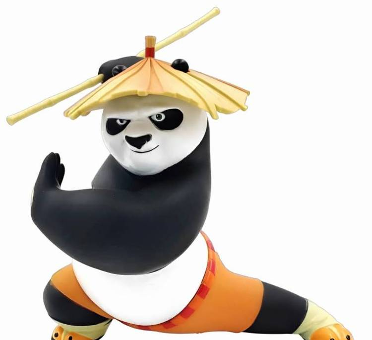 فیگور مدل پو پاندای کونگ فو کار Kung Fu Panda