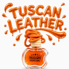 خوشبوکننده خودرو واتسون مدل P201 با رایحه TUSCAN LEATHER حجم 10 میلی‌لیتر بسته 2 عددی