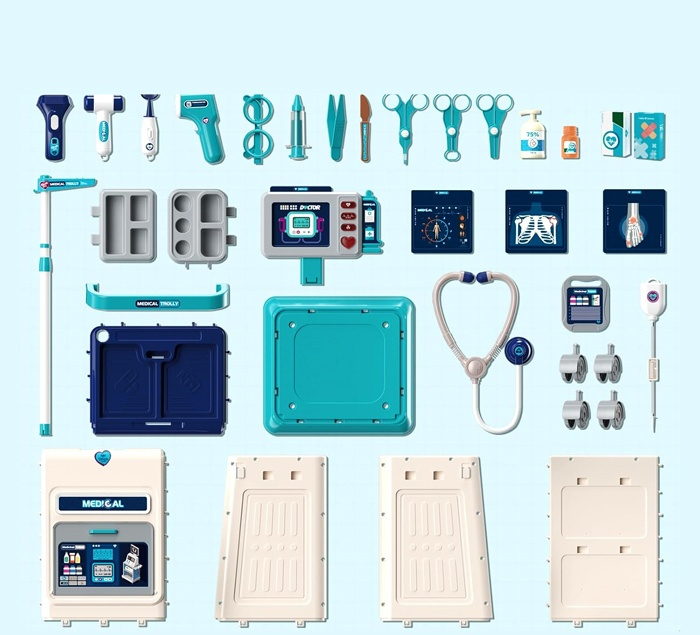 ست میز بازی آموزشی دکتری مدل Hello Doctor کد 101409