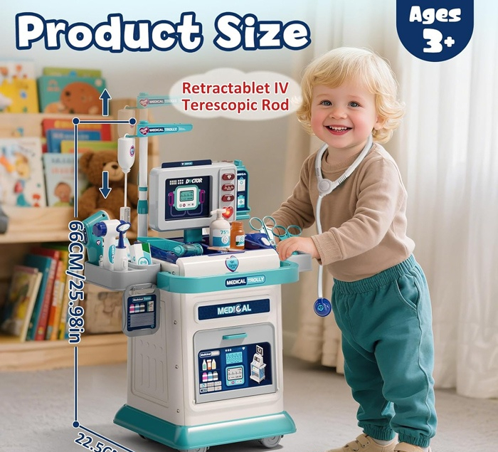 ست میز بازی آموزشی دکتری مدل Hello Doctor کد 101409