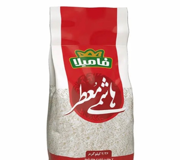 برنج هاشمی معطر فامیلا وزن 2.26 کیلوگرم