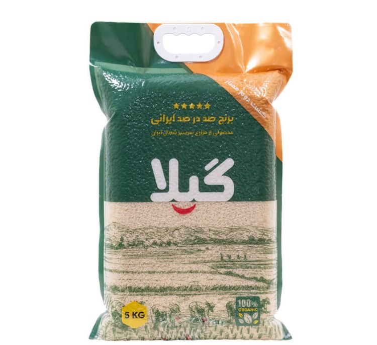 برنج کشت دوم گیلا وزن 5 کیلوگرم