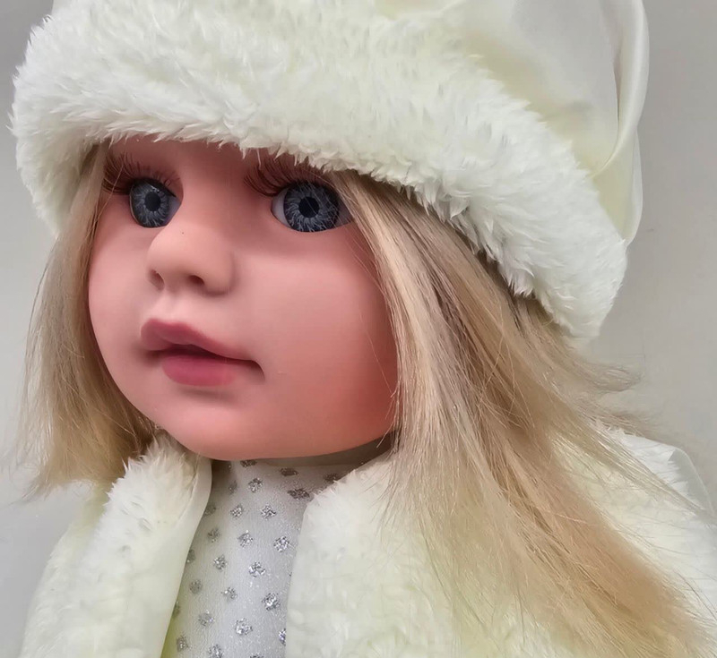 عروسک ناب سل مدل موزیکال کد LOVELY DOLL050 ارتفاع 55 سانتی متر