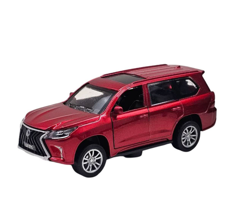 ماشین بازی ناب سل مدل لکسوس فلزی موزیکال چراغدار عقب کش کد LEXUS LX570