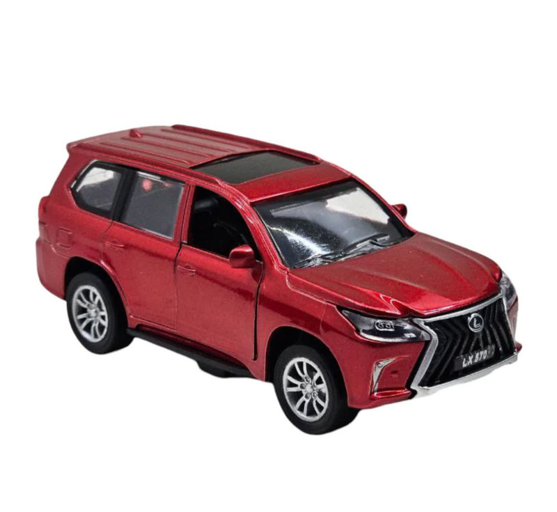 ماشین بازی ناب سل مدل لکسوس فلزی موزیکال چراغدار عقب کش کد LEXUS LX570