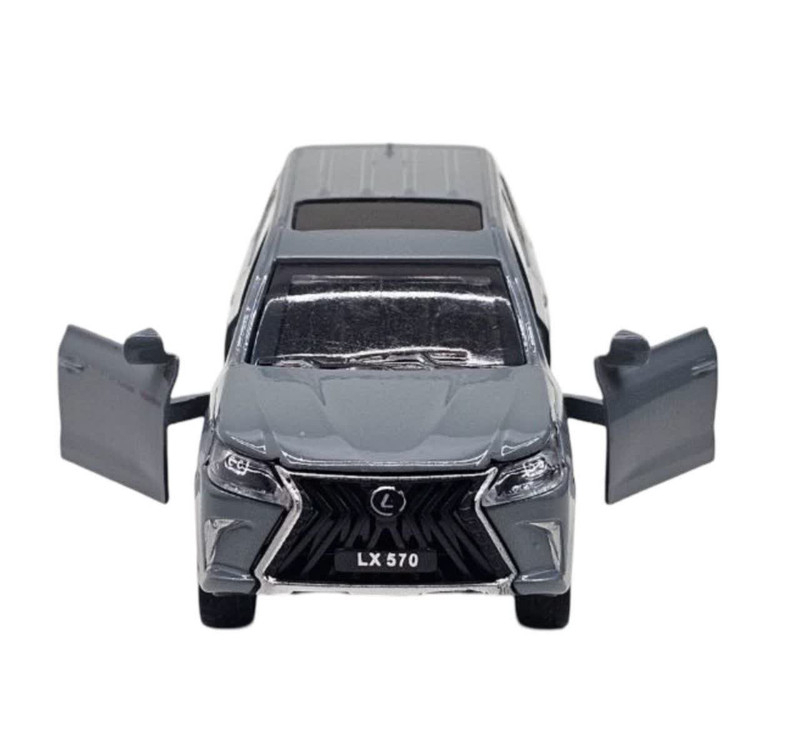 ماشین بازی ناب سل مدل لکسوس فلزی موزیکال چراغدار عقب کش کد LEXUS LX570