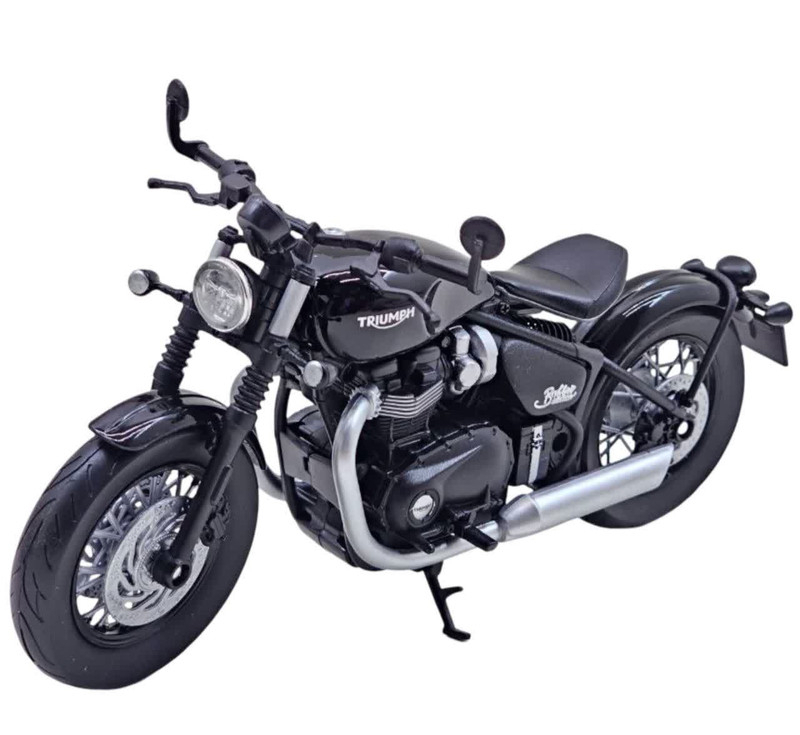 موتور بازی ناب سل مدل ولی فلزی تریومف بونویل WELLY TRIUMPH Bonneville Bobber