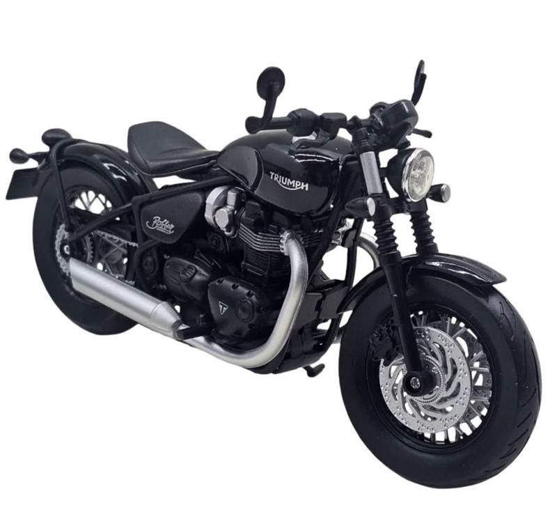 موتور بازی ناب سل مدل ولی فلزی تریومف بونویل WELLY TRIUMPH Bonneville Bobber