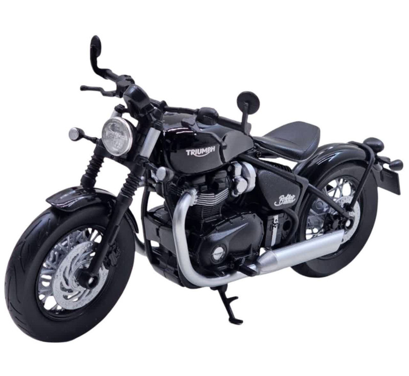 موتور بازی ناب سل مدل ولی فلزی تریومف بونویل WELLY TRIUMPH Bonneville Bobber