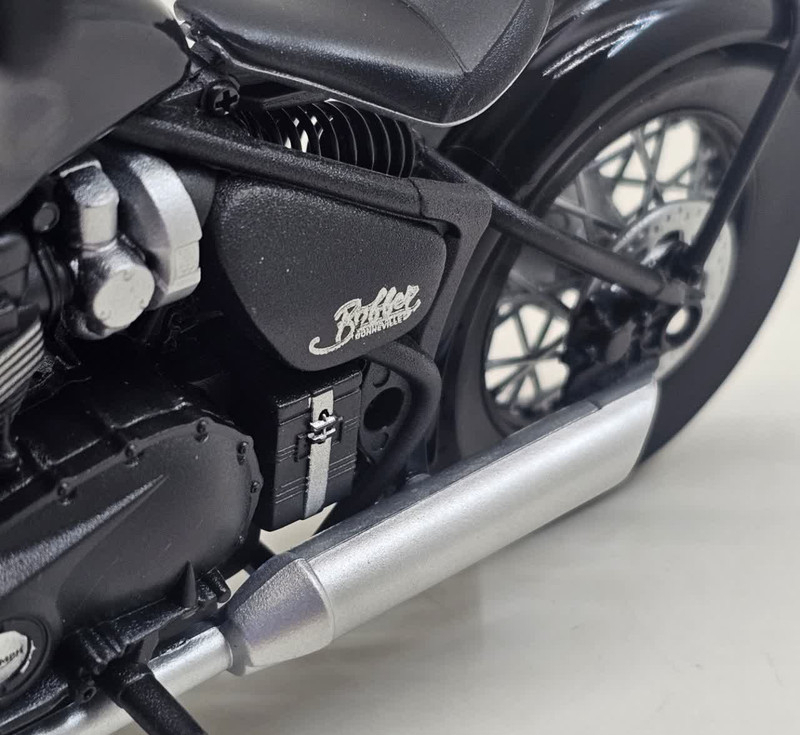 موتور بازی ناب سل مدل ولی فلزی تریومف بونویل WELLY TRIUMPH Bonneville Bobber