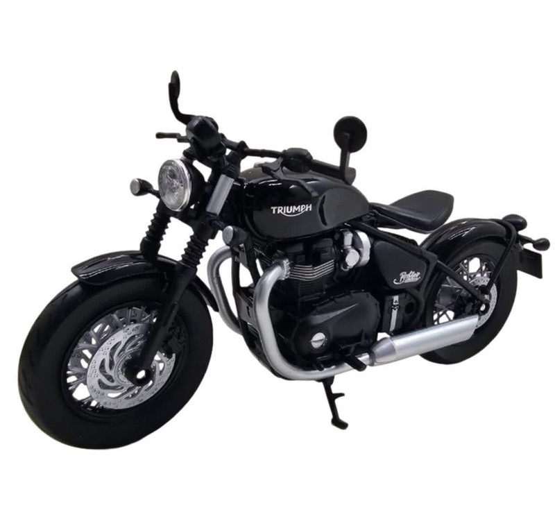 موتور بازی ناب سل مدل ولی فلزی تریومف بونویل WELLY TRIUMPH Bonneville Bobber