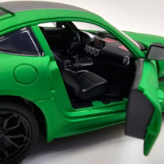 ماکت ماشین ناب سل مدل مرسدس بنز چه ژی دودزا فلزی اسپرت چراغدار موزیکال MERCDES BENZ AMG GTR NAAB001 به همراه جاسوییچی