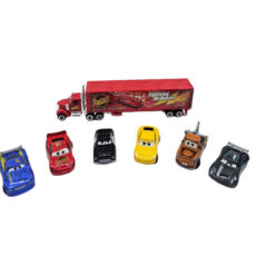 کیت ماشین بازی ناب سل مدل مکویین فلزی و دوستان مجموعه 7 عددی McQueen's car
