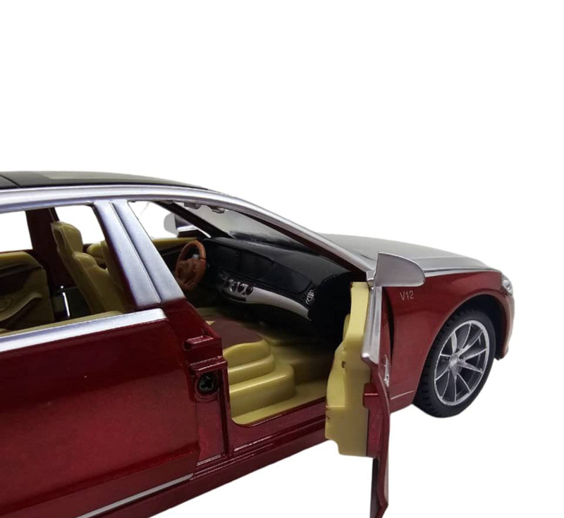 ماشین بازی کنترلی ناب سل مدل بنز میباخ دودزا شارژی فلزی چراغدار موزیکال MERCEDES BENZ MAYBACH