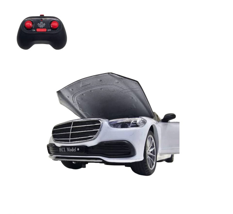 ماشین بازی کنترلی ناب سل مدل بنز میباخ دودزا شارژی فلزی چراغدار موزیکال MERCEDES BENZ MAYBACH