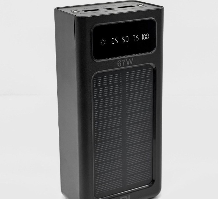 پاوربانک شیائومی خورشیدی مدل YM-309TYN ظرفیت 30 هزار میلی آمپر ساعت