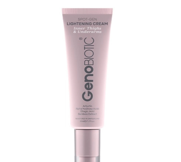 کرم روشن کننده کشاله ران و زیر بغل ژنوبایوتیک مدل Lightening Cream حجم 50 میلی لیتر