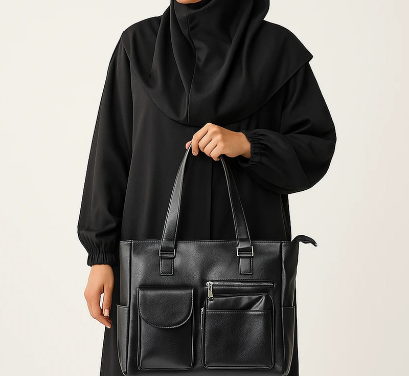 کیف دستی زنانه مدل دانشجویی کد 006