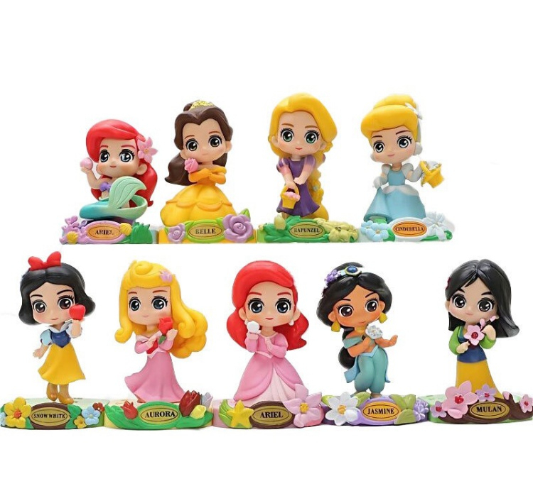 فیگور مدل Princess مجموعه 9 عددی