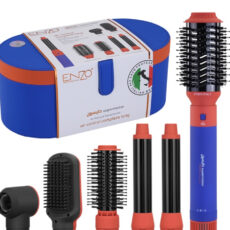 سشوار برس دار حالت دهنده مو انزو پروفیشینال مدل ENZO4133