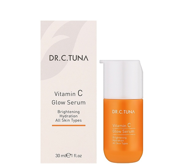 سرم روشن کننده و آبرسان دکتر سی تونا مدل Vitamin C حجم 30 میلی لیتر