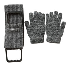 لیف ماساژ کارامل مدل CARBONIZED BAMBOO GLOVE مجموعه 3 عددی