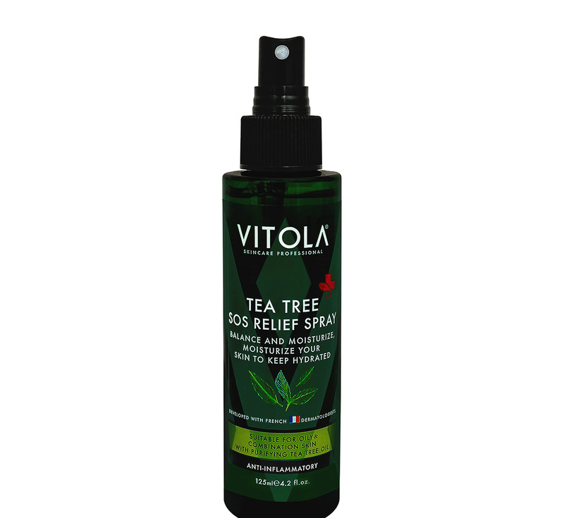 اسپری مرطوب کننده ویتولا مدل Tea Tree Sos Relief حجم 125 میلی لیتر