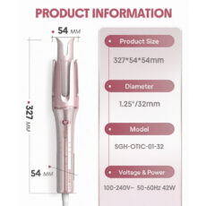 فرکننده اتوماتیک شیگلم هیر مدل Cupid's Charm 25mm