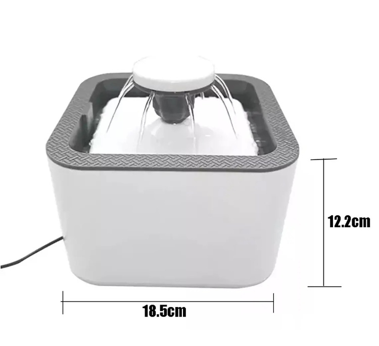 آبخوری اتوماتیک گربه مدل فواره ای کد 9506 گنجایش 2.5 لیتر