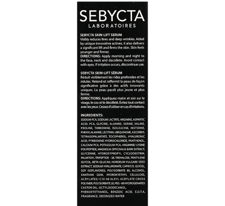 سرم لیفتینگ صورت سبیکتا مدل Skin Lift حجم 30 میلی لیتر