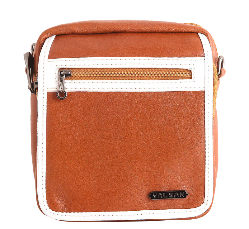 کیف رودوشی مردانه چرم یلسان مدل رهی کد 009-kchk-GF-02