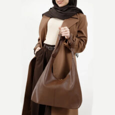 کیف دوشی زنانه مدل گره ای کد AA491