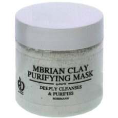 ماسک صورت خاک رس رزمن مدل MBRIAN حجم 240 میلیلیتر کوچککننده منافذ، لایهبردار، کاهشدهنده چربی و ضد آکنه مناسب انواع پوست و استفاده روز و شب بدون پارابن