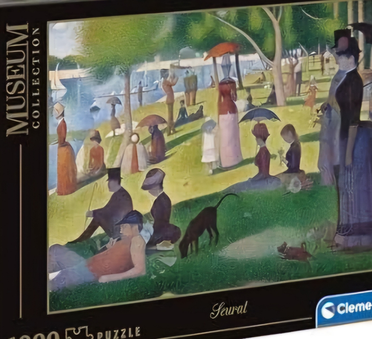 پازل 1000 تکه کلمنتونی مدل A Sunday Afternoon on the Island of La Grande Jatte