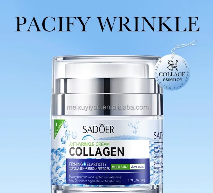 کرم ضد چروک سادور مدل Collagen 3x وزن 50 گرم