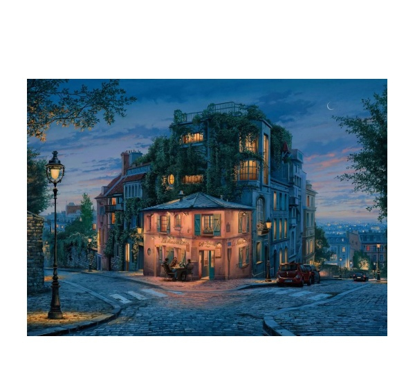 پازل 1000 تکه آرت پازل مدل La Maison Rose Blue کد 5228