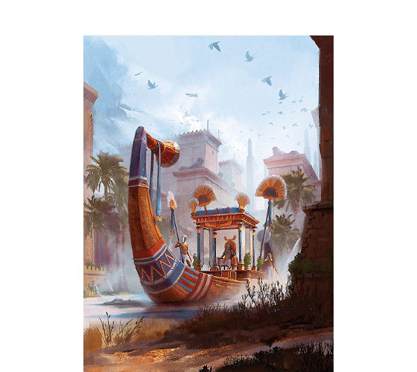 پازل 1000 تکه آرت پازل مدل Pharaoh Barge کد 5267
