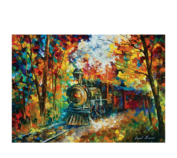 پازل 500 تکه آرت پازل مدل Autumn Train کد 5096
