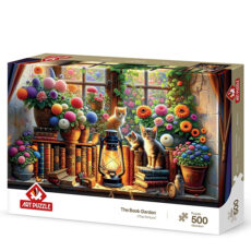 پازل 500 تکه آرت پازل مدل The Book Garden کد 40508