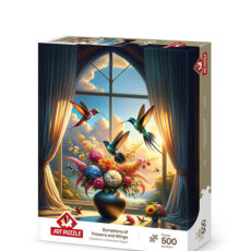 پازل 500 تکه آرت پازل مدل Symphony of Flowers and Wings کد 40501
