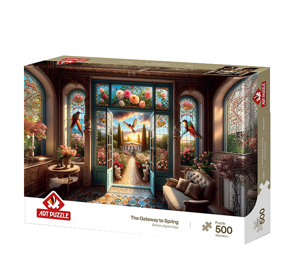 پازل 500 تکه آرت پازل مدل The Gateway to Spring کد 40503