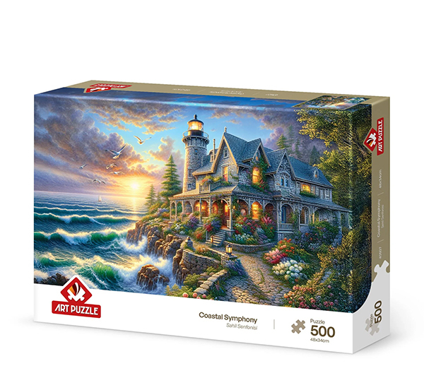 پازل 500 تکه آرت پازل مدل Coastal Symphony کد 40507