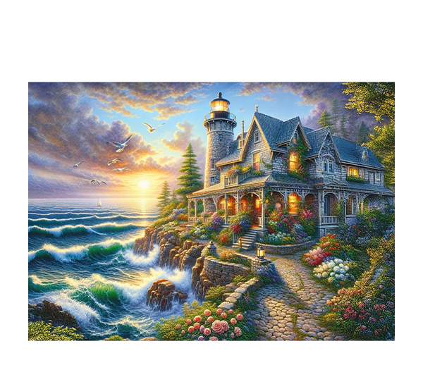 پازل 500 تکه آرت پازل مدل Coastal Symphony کد 40507