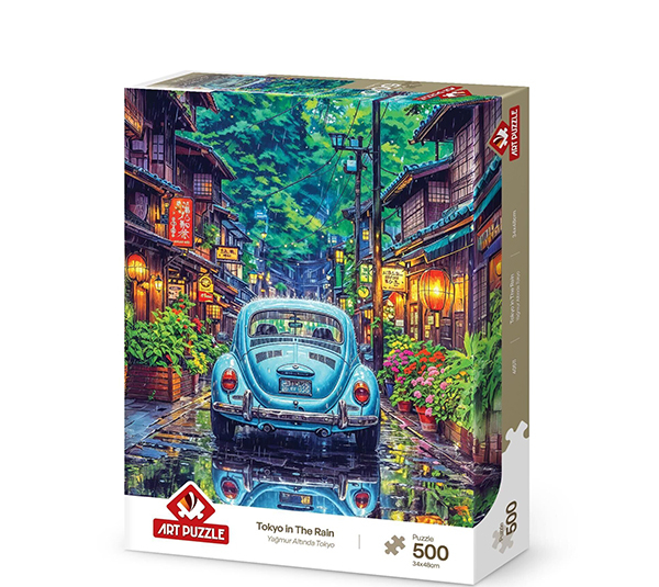 پازل 500 تکه آرت پازل مدل Tokyo in The Rain کد 40511
