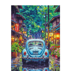 پازل 500 تکه آرت پازل مدل Tokyo in The Rain کد 40511